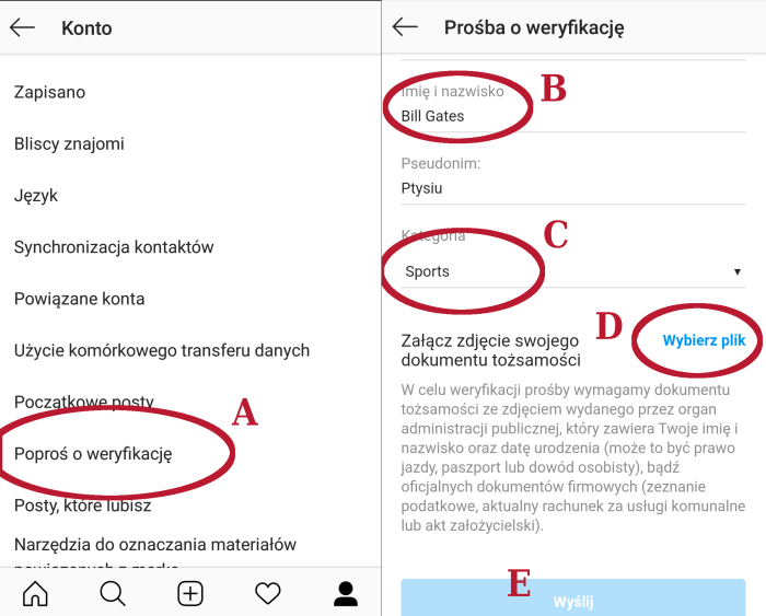 Jak zweryfikować konto na Instagramie